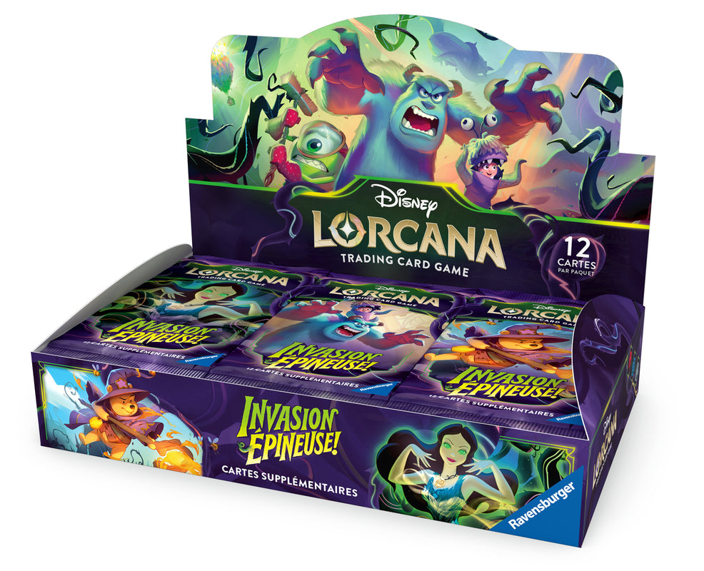 Disney Lorcana JCC : Invasion Épineuse ! - Display de Boosters (24 Boosters)