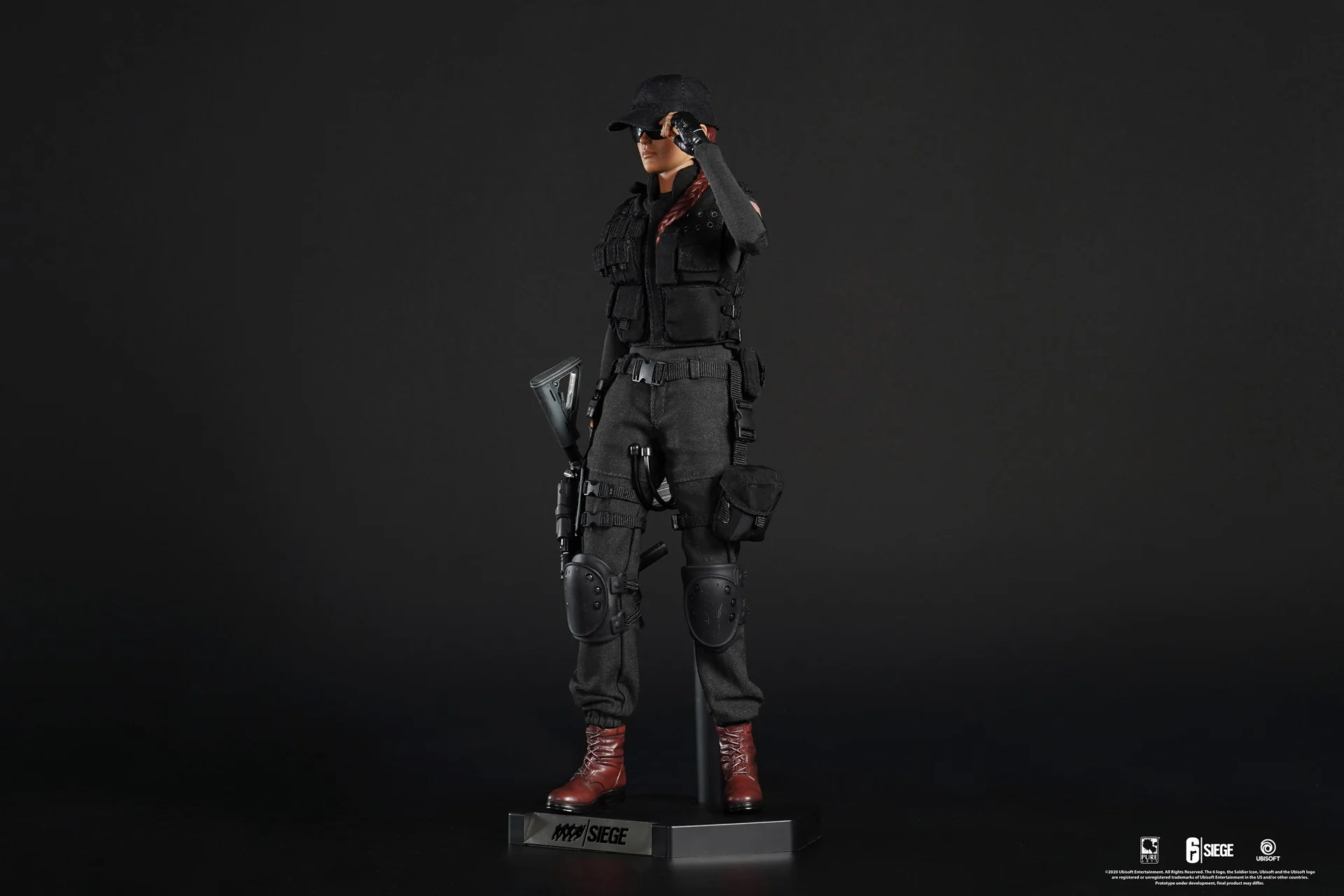 PureArts - 1:6 Articulated Figures - Rainbow Six Siege - Ash Figurine 30cm - flash vidéo