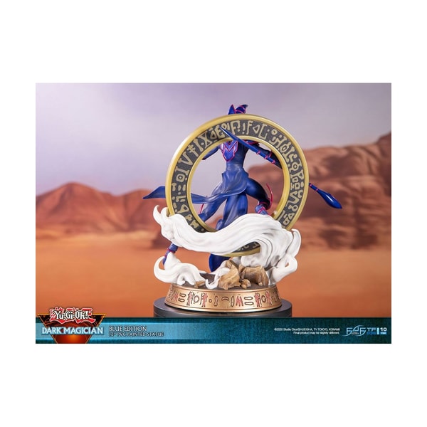 First 4 Figures - Yu-Gi-Oh! - Magicien des Ténébres Bleu Statue Edition Standard 29cm - flash vidéo