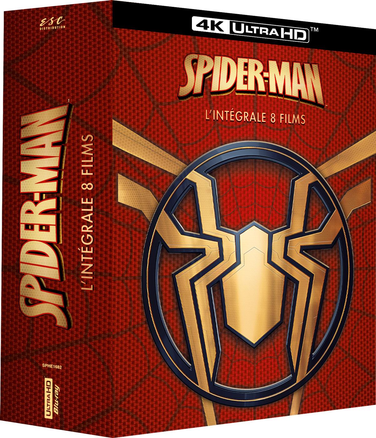Spider-Man - L'Intégrale 8 films [4K Ultra HD]