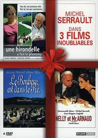 Michel Serrault - Coffret : Une hirondelle a fait le printemps + Le bonheur est dans le pré + Nelly et Mr. Arnaud [DVD]