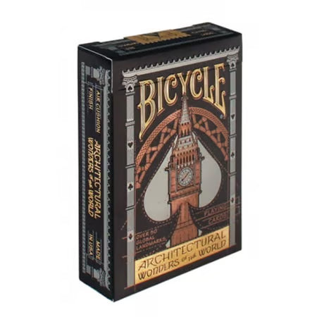 Bicycle - Carte de jeu Standard 56 pièce(s) Architectural Wonders of the World