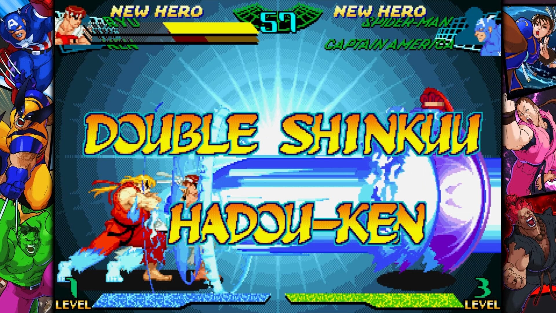 MARVEL vs. CAPCOM Fighting Collection: Arcade Classics (Code-in-a-box) - flash vidéo