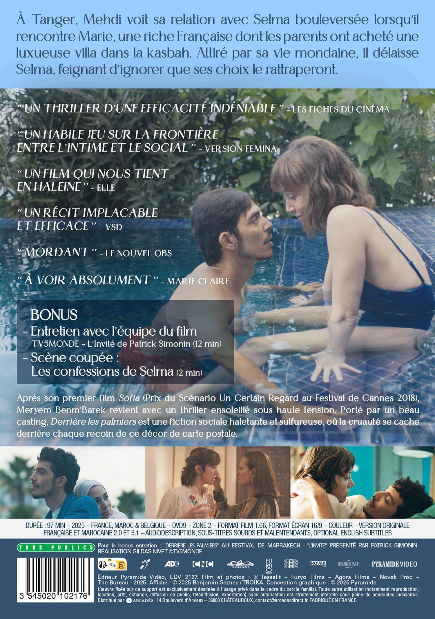 Derrière les palmiers [DVD]