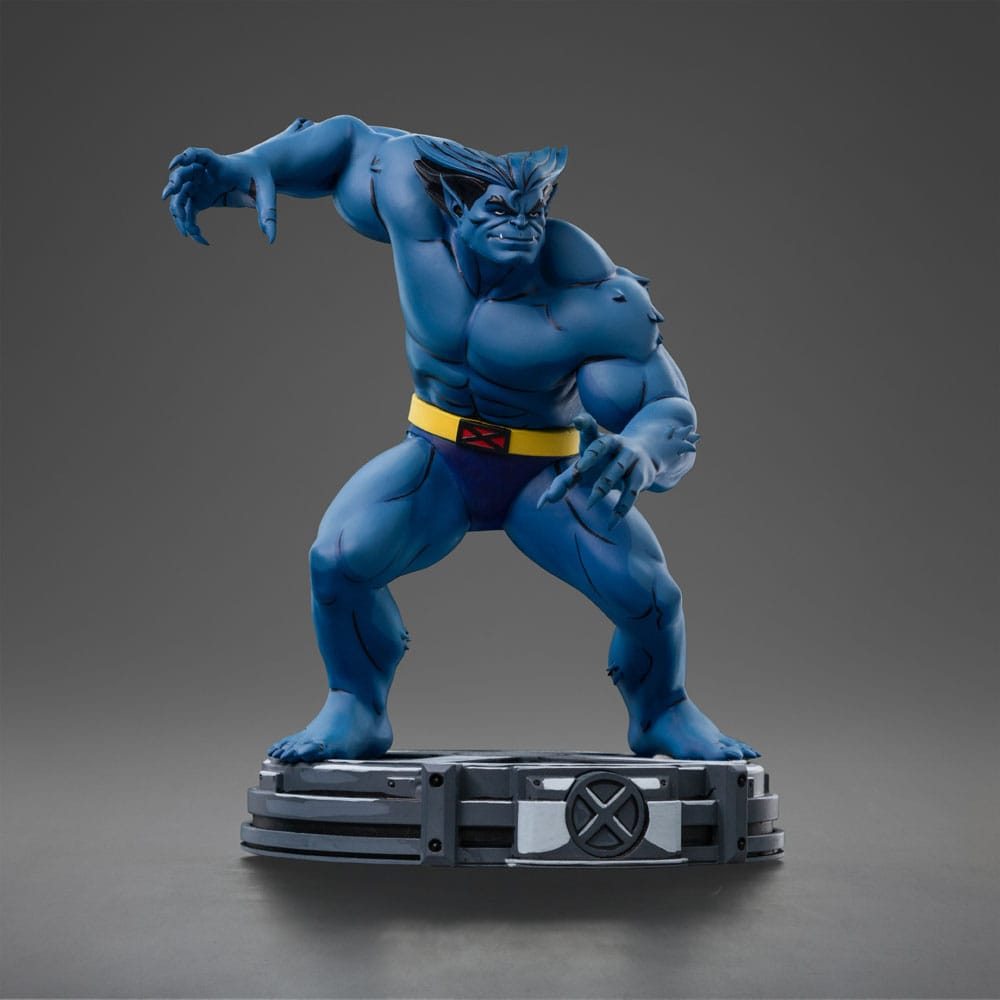 Iron Studios - BDS Art Scale 1/10 - Marvel - X-Men - Le Fauve Statue 19cm - flash vidéo