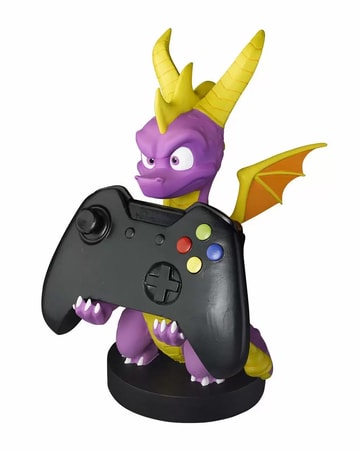 Cable Guys - Spyro le Dragon - Spyro Support Chargeur pour Téléphone et Manette - flash vidéo