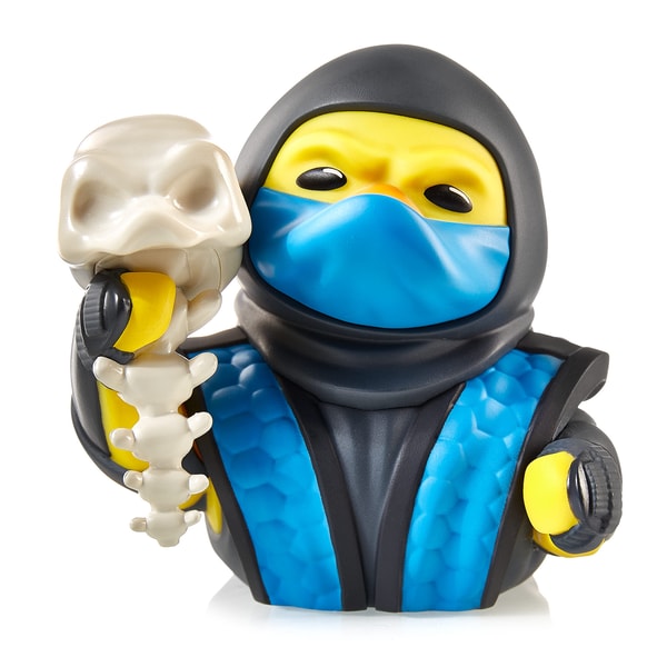 TUBBZ Canard de bain - Mortal Kombat - Sub-Zero (Première Édition) - flash vidéo