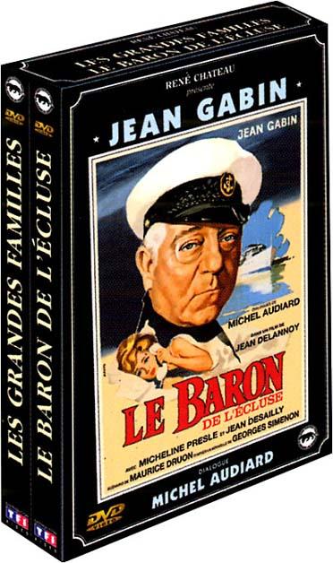 Coffret Jean Gabin - Le Baron de l'Ecluse & Les Grandes familles [DVD]
