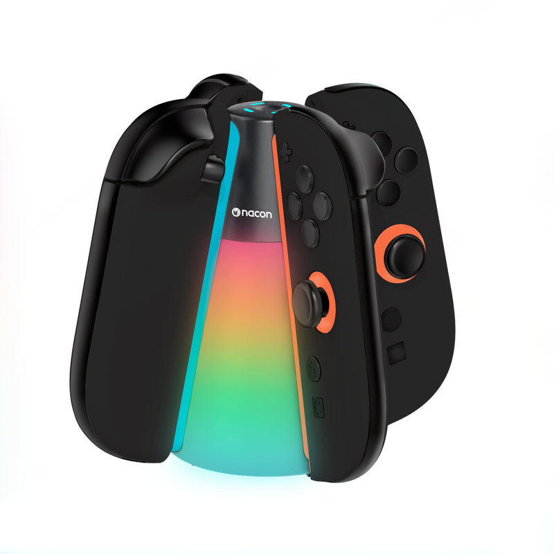 Chargeur Quadlight RVB pour 4 Joy-Con Nintendo Switch 2
