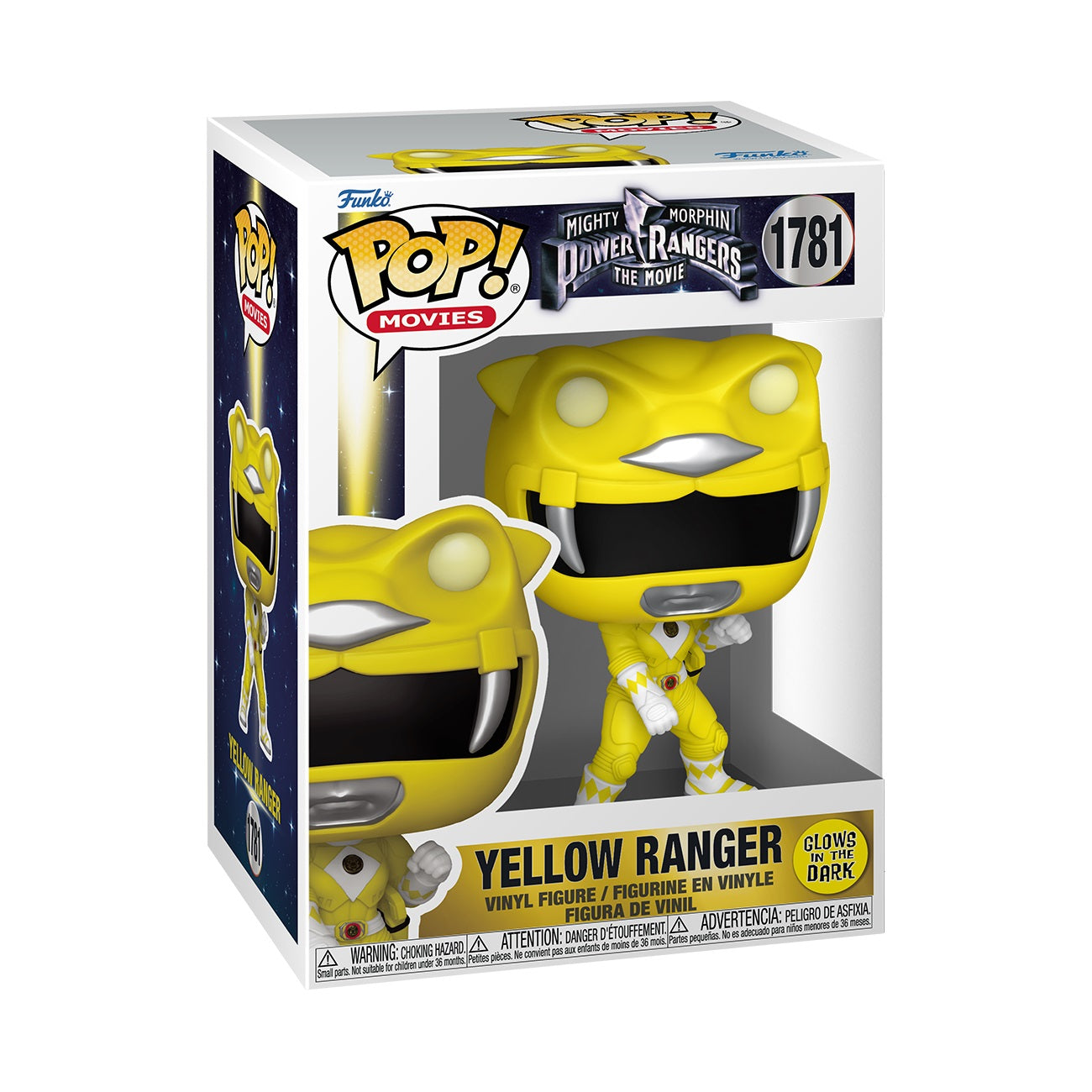Funko Pop! Movies: Mighty Morphin Power Rangers: The Movie - Yellow Ranger