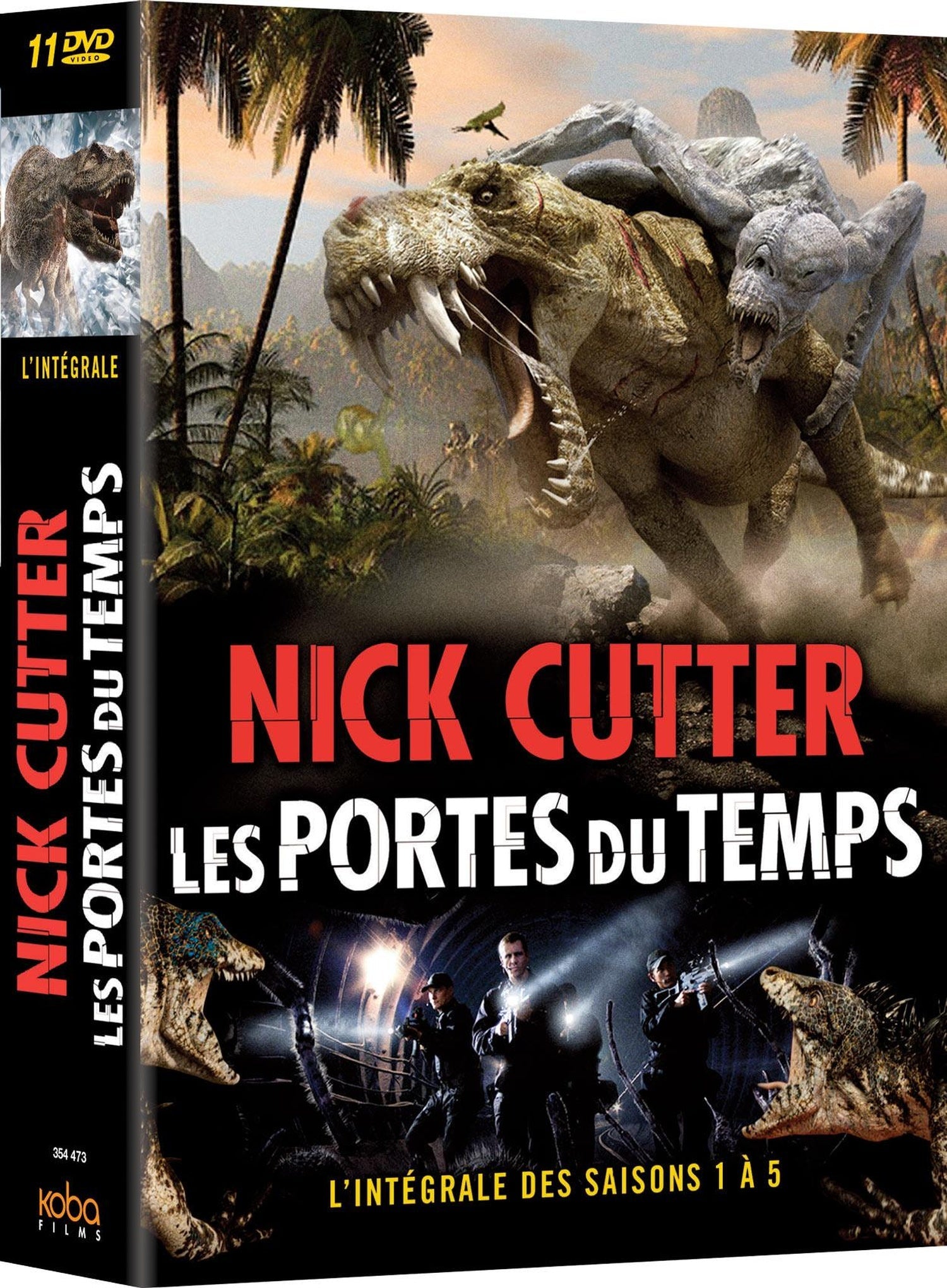 Nick Cutter, les portes du temps - L'intégrale des saisons 1 à 5 [DVD]