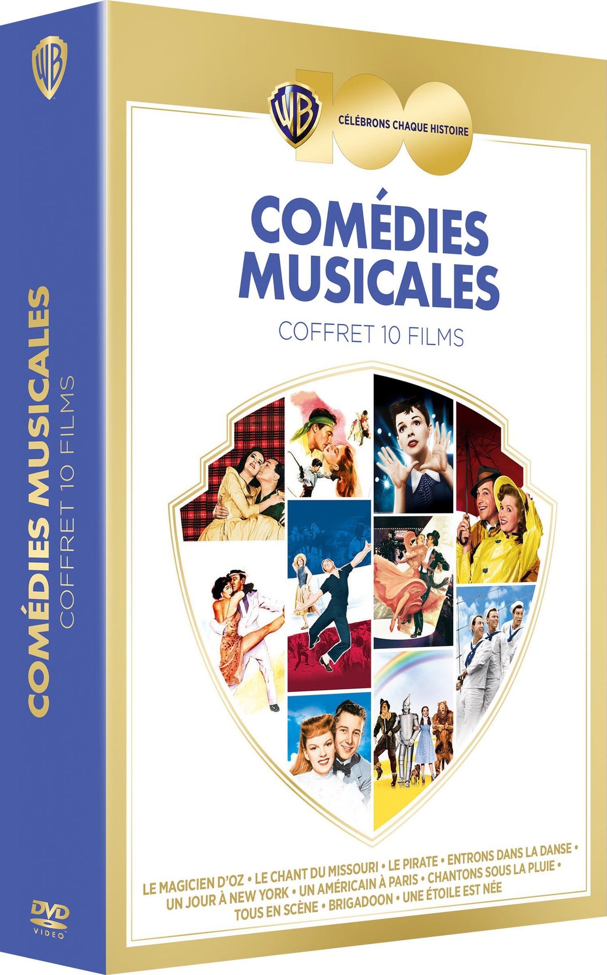 100 ans Warner - Coffret 10 films - Comédies musicales [DVD]