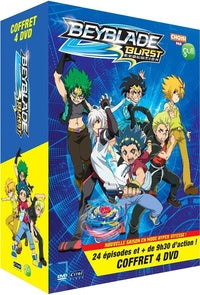 Beyblade Burst - Saison 2, Box 1/2 : Vol. 1 à 4 [DVD]