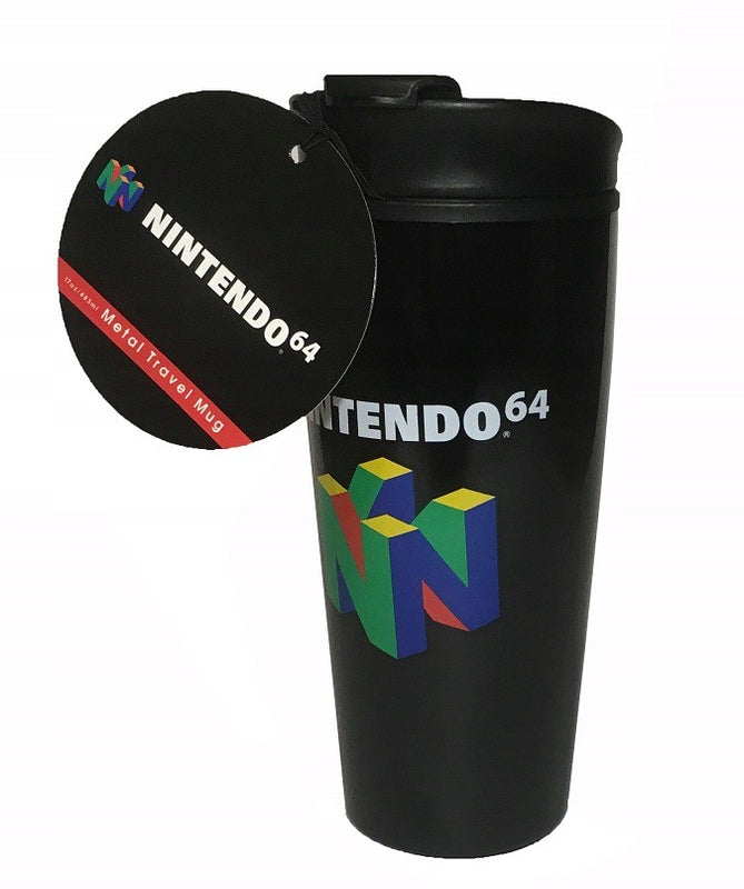 Nintendo - N64 Mug transportable en métal 450ml
