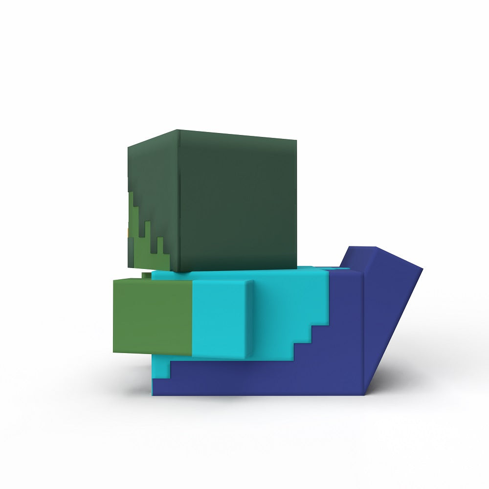 Numskull - TUBBZ Canard de bain - Minecraft - Zombie (Première Édition) - 9cm