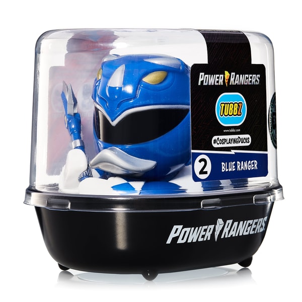 TUBBZ Canard de bain - Mighty Morphin Power Rangers - Ranger Bleu (Édition Limitée)