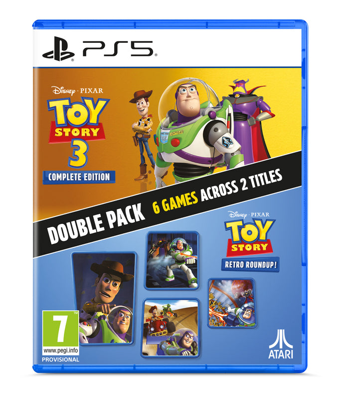 Disney-Pixar Toy Story: Retro Roundup! + Toy Story 3 Complete Edition Double Pack