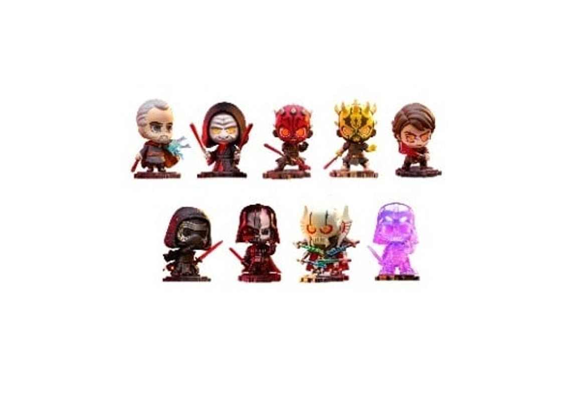 YuMe - Star Wars - Dark Side Cosbi Bobble Head Collection (Display 8 unités)