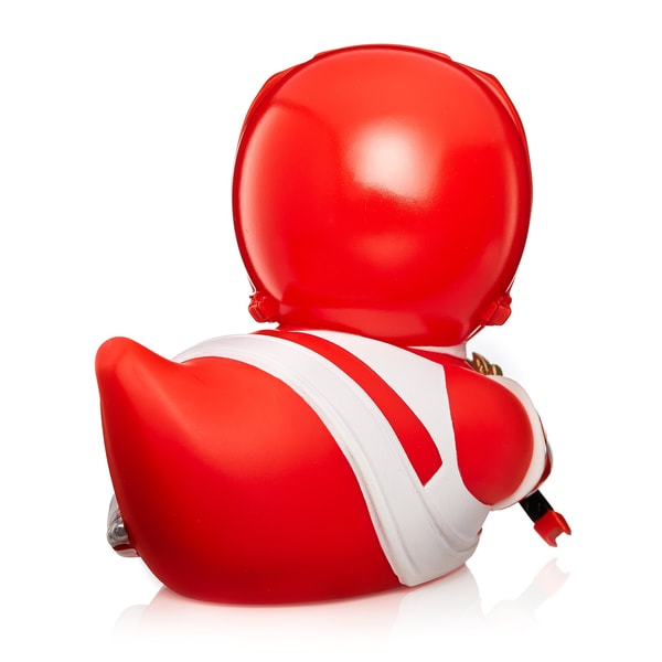 TUBBZ Canard de bain - Mighty Morphin Power Rangers - Ranger Rouge (Édition Limitée) - flash vidéo