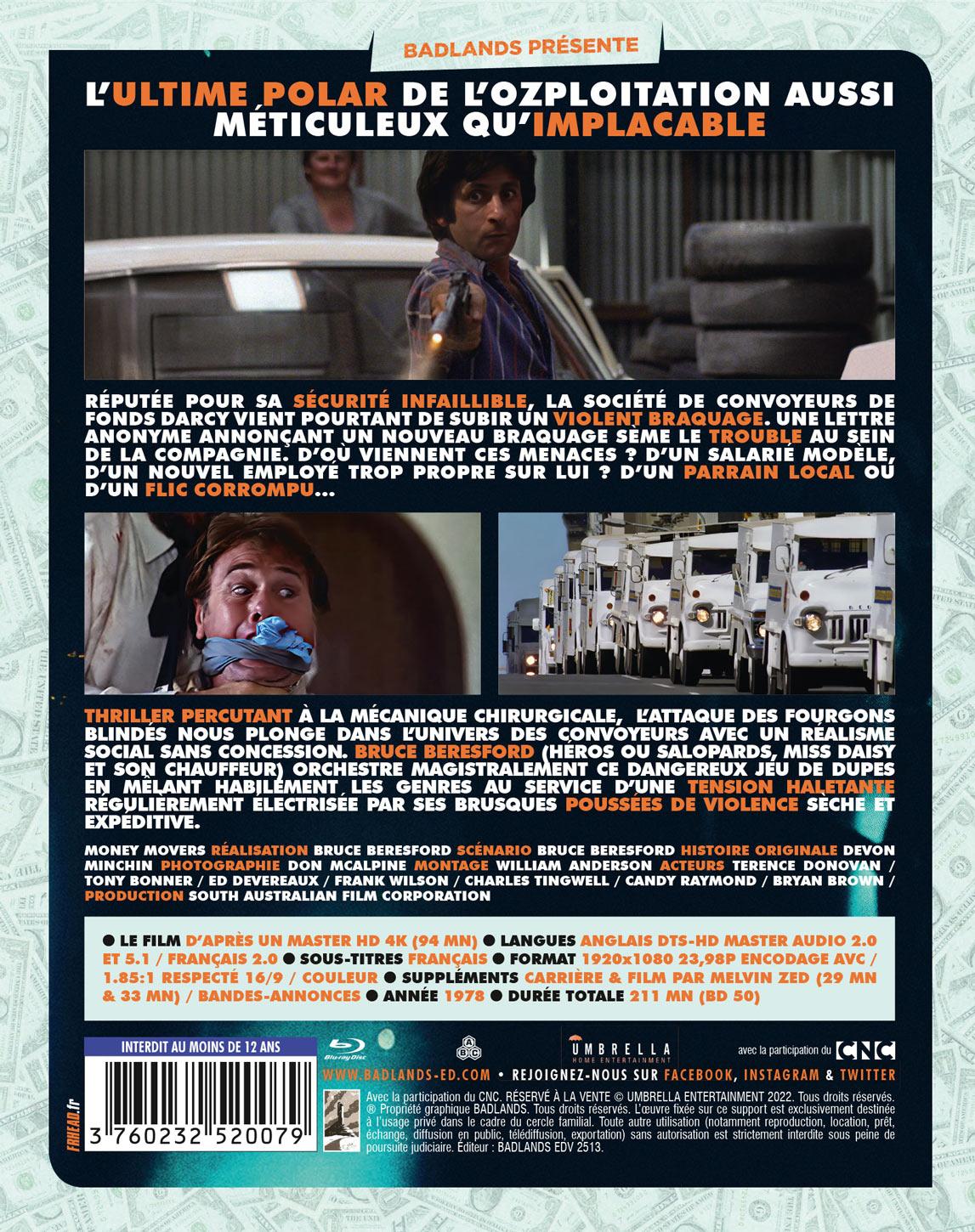 L'Attaque des fourgons blindés [Blu-ray]