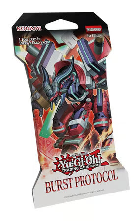 Yu-Gi-Oh! GCC - Confezione di busta Burst Protocol (Confezione Rigida)