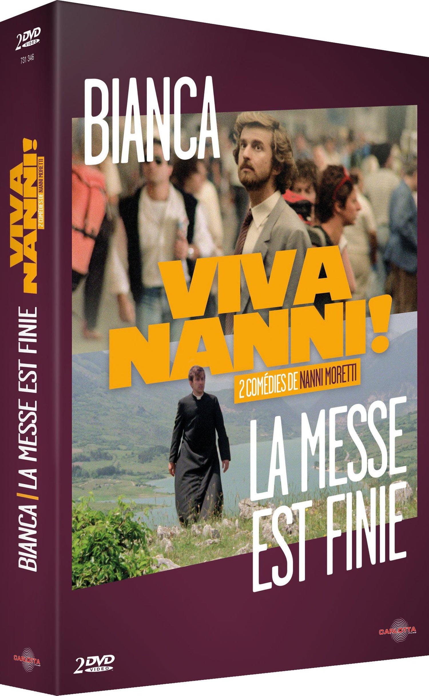 Viva Nanni ! 2 comédies de Nanni Moretti : Bianca + La messe est finie [DVD]