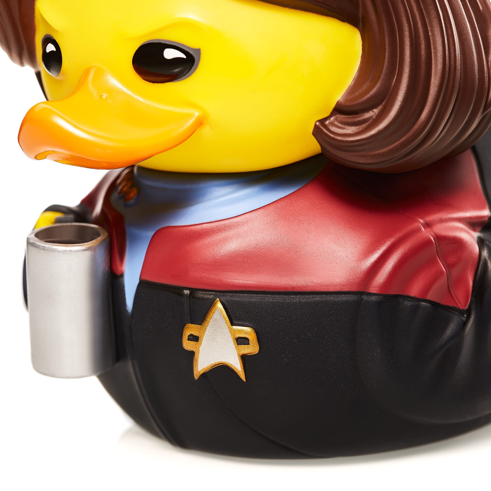 Numskull - Best of TUBBZ Boîte Canard de bain - Star Trek - Kathryn Janeway - 9cm - flash vidéo