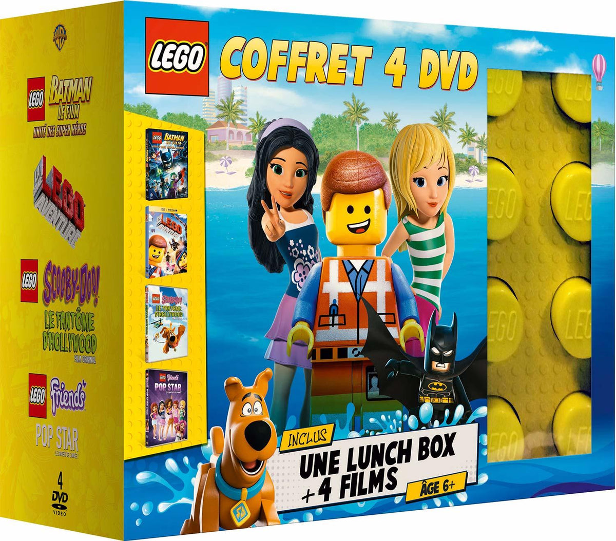 LEGO - Coffret 4 DVD - Lunch Box [DVD]