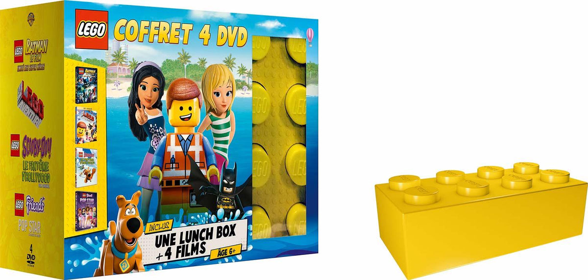 LEGO - Coffret 4 DVD - Lunch Box [DVD]
