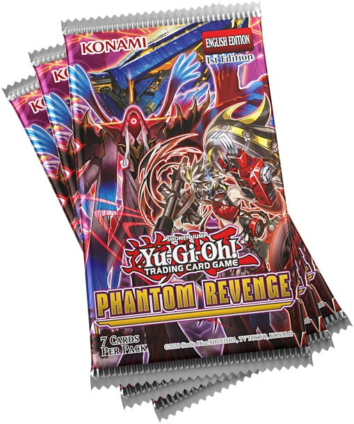 Yu-Gi-Oh! JCC - Pack de 3 Boosters Phantom Revenge (Blister cartonné)
