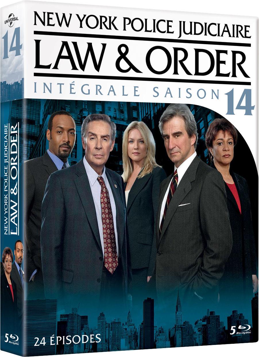 New York, police judiciaire (Law & Order) - Intégrale saison 14 [Blu-ray]