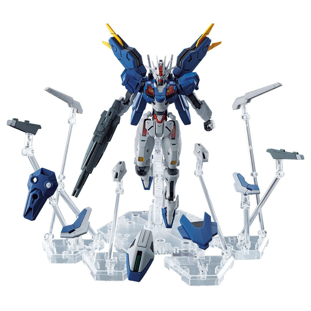 Gunpla - Mobile Suit Gundam: The Witch of Mercury - HG 1/144 - Gundam Aerial Rebuild Model Kit - flash vidéo