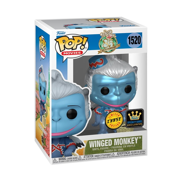 Funko Pop! Movies: The Wizard of Oz - Winged Monkey (Chance of Flocked Chase Edition)