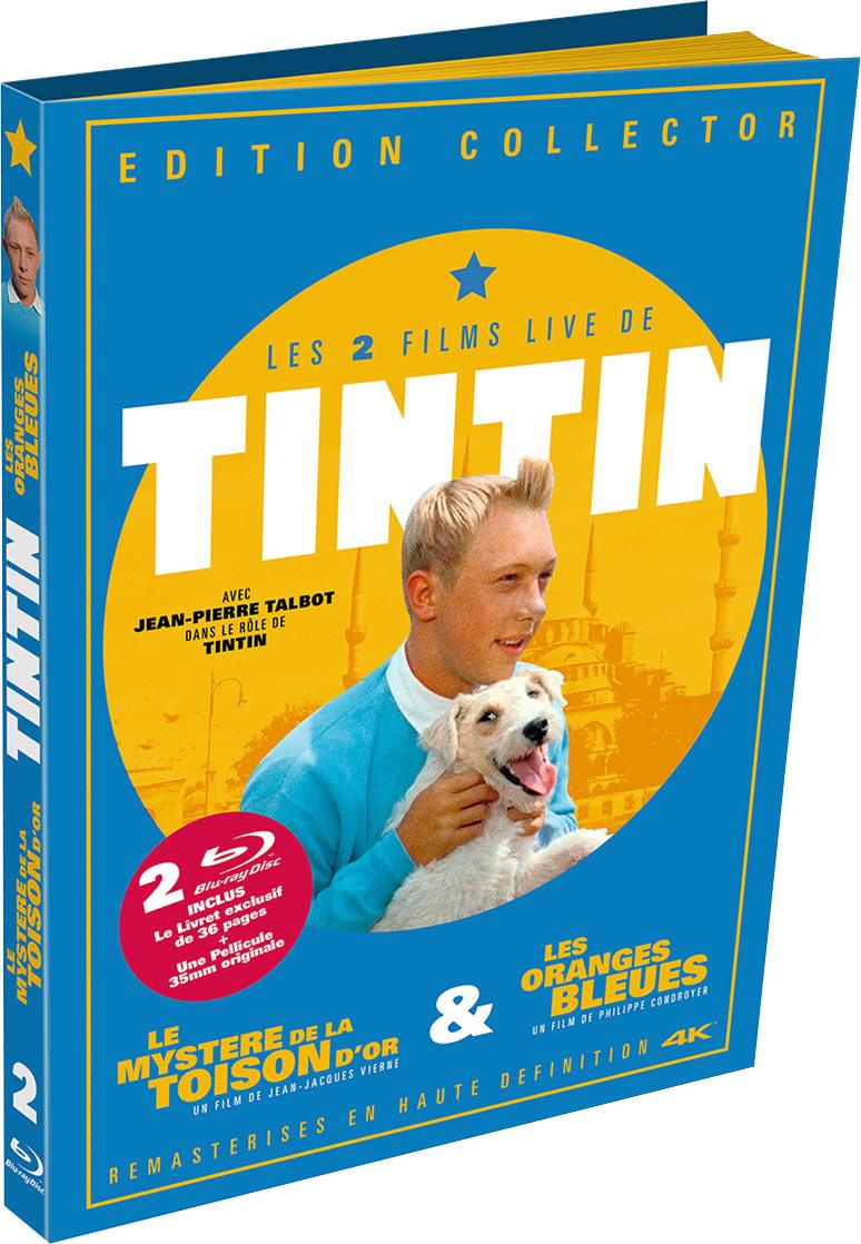 Tintin et le mystère de la toison d'or + Tintin et les oranges bleues [Blu-ray]