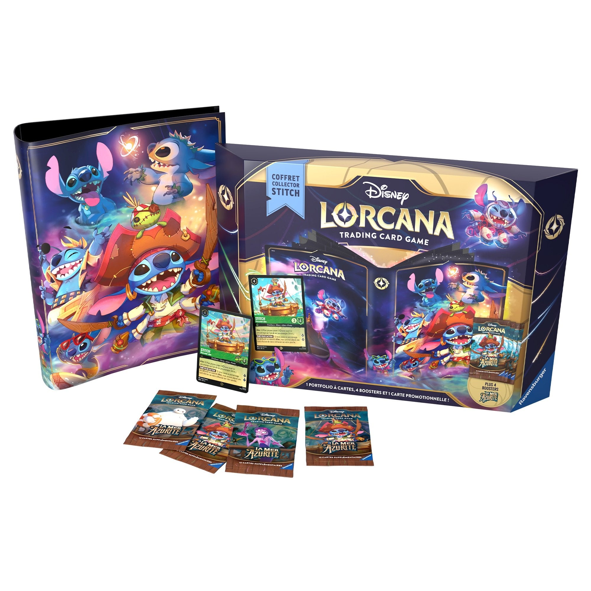 Disney Lorcana JCC : La Mer Azurite - Coffret Collector Stitch - flash vidéo