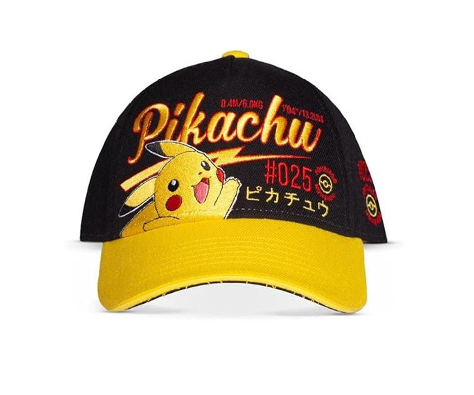 Pokémon - Casquette ajustable "Pikachu #25" - Homme Adulte