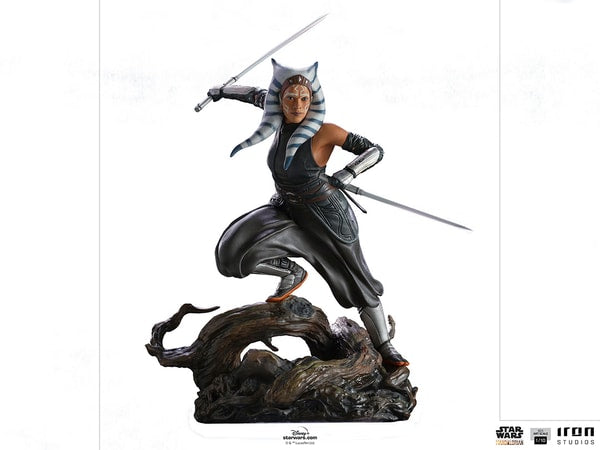 Iron Studios - BDS Arts Scale 1/10 - The Mandalorian - Ahsoka Tano Statue 23cm - flash vidéo