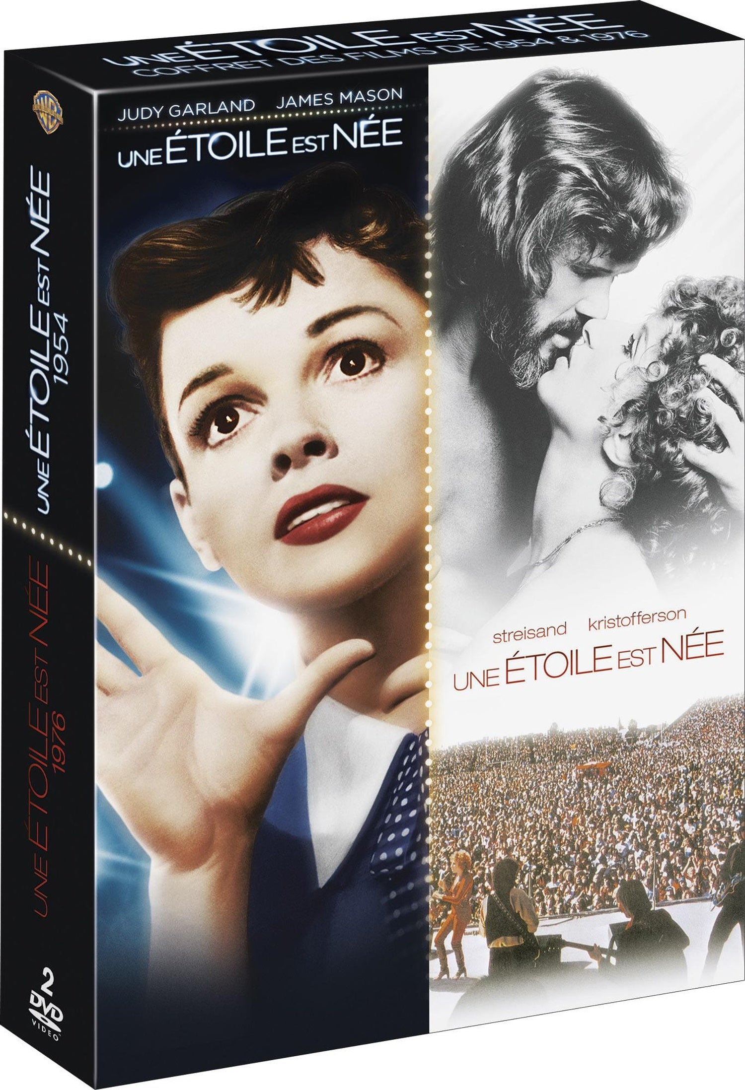 Une étoile est née - 2 films (1954 + 1976) [DVD]