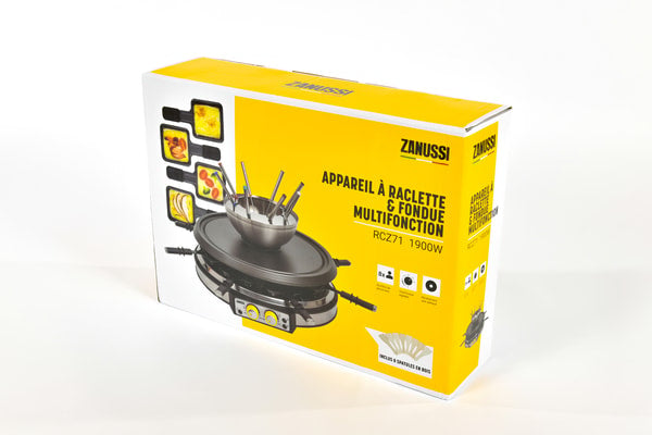 Zanussi - Appareil à raclette et fondue RCZ71