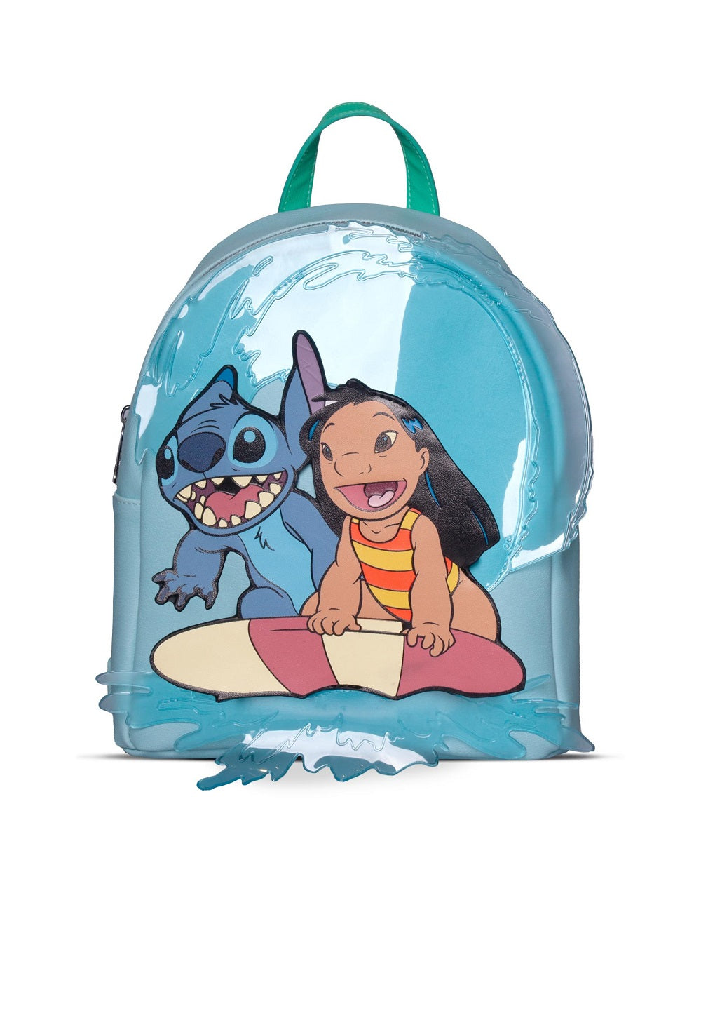 Lilo et Stitch - Mini sac à dos "Lilo et Stitch surfent sur la vague" - flash vidéo