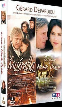 Gérard Depardieu - Coffret : Les misérables + Le Comte de Monte Cristo [DVD]