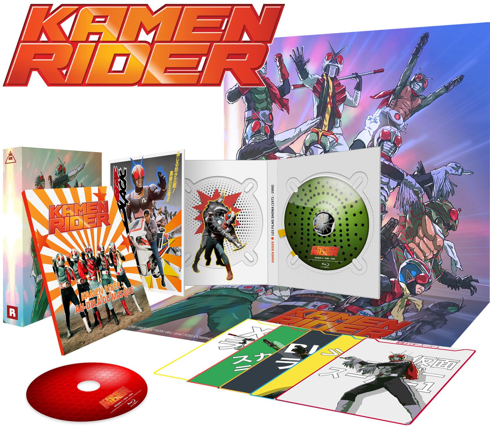 Kamen Rider - Les films Showa (1972-1988) [Blu-ray]