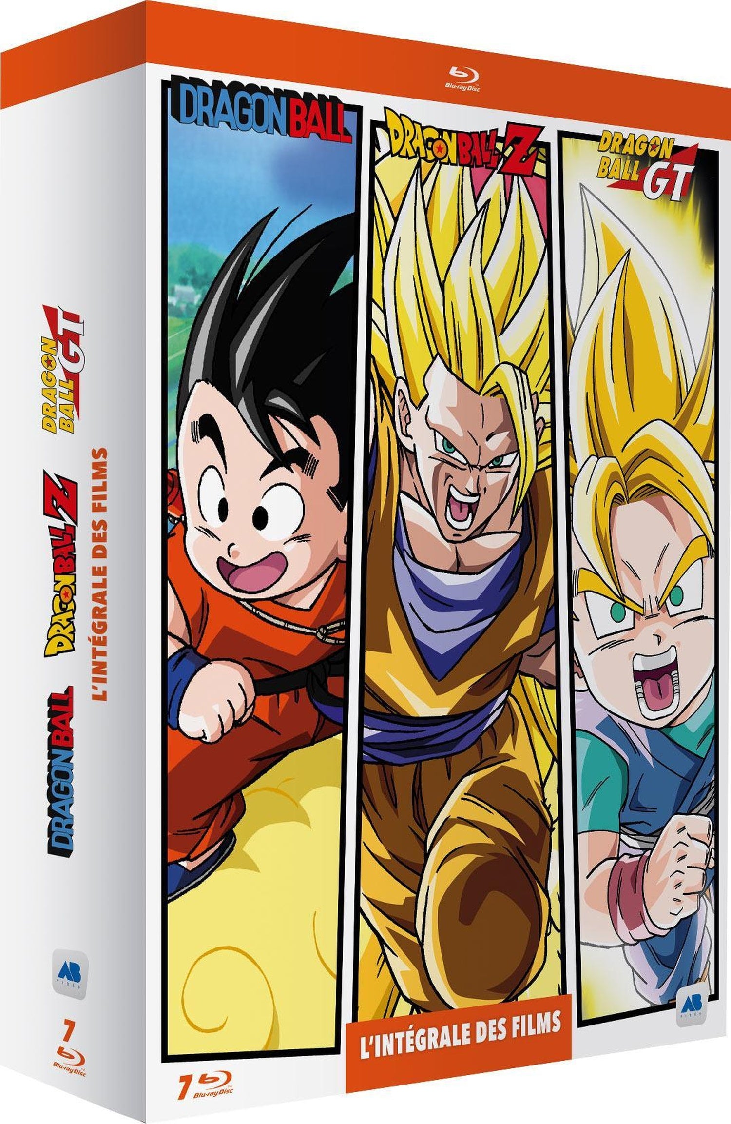 Dragon Ball / Dragon Bal Ball Z / Dragon Ball GT - L'Intégrale des films [Blu-ray]