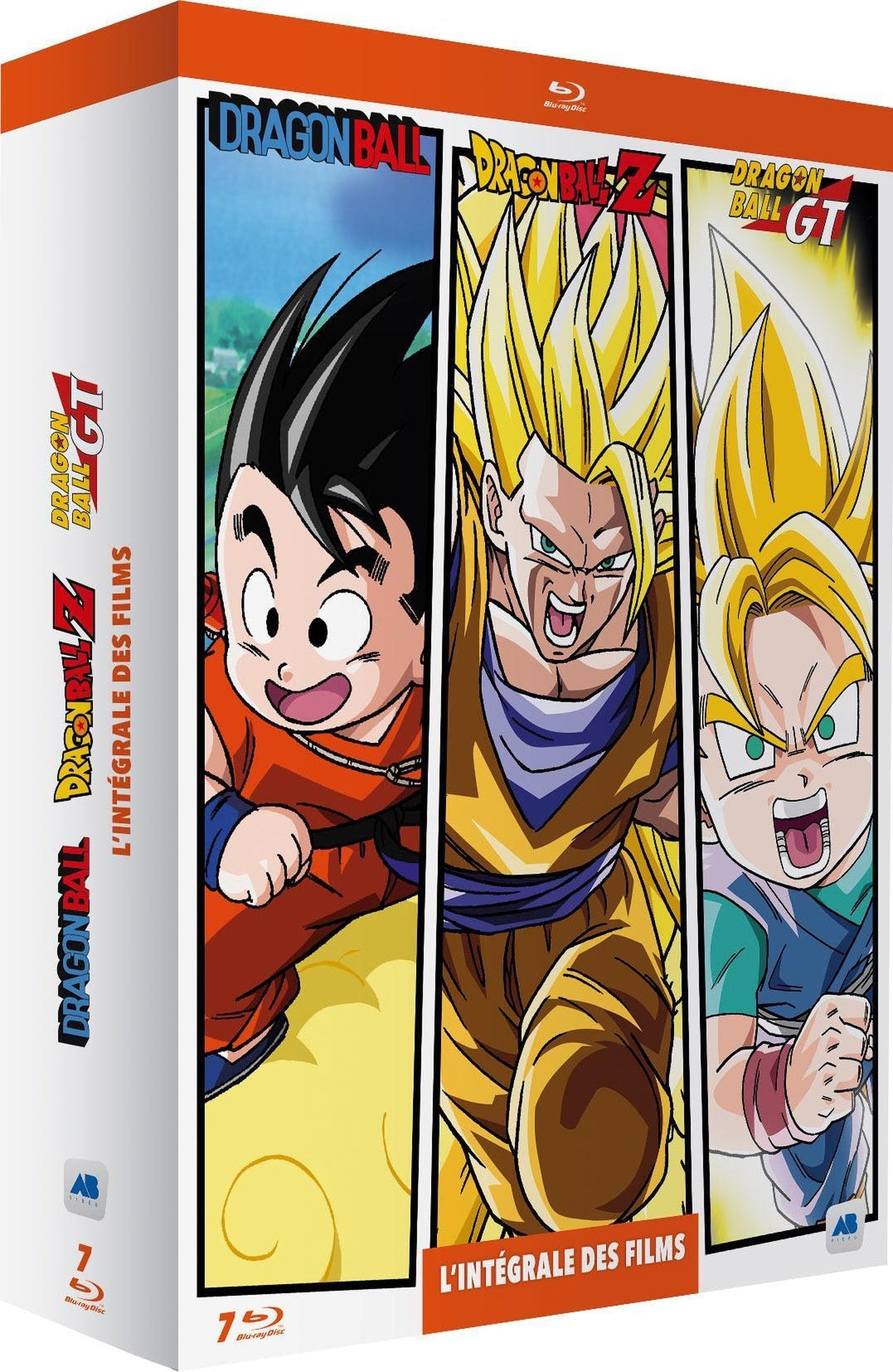 Dragon Ball / Dragon Bal Ball Z / Dragon Ball GT - L'Intégrale des films [Blu-ray]