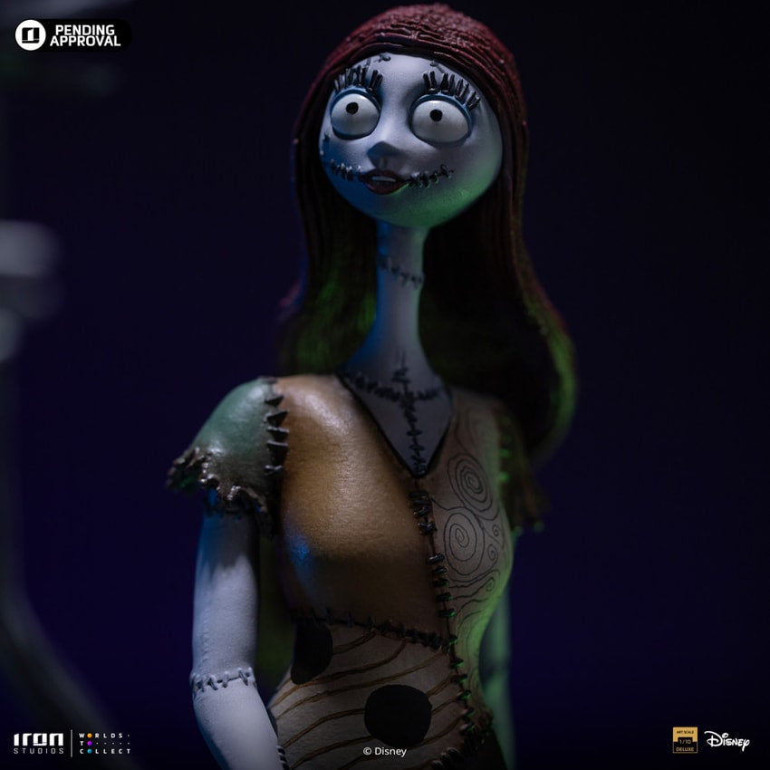Iron Studios - Deluxe Art Scale 1/10 - Disney - L'Étrange Noël de monsieur Jack - Jack et Sally Statue 39cm - flash vidéo