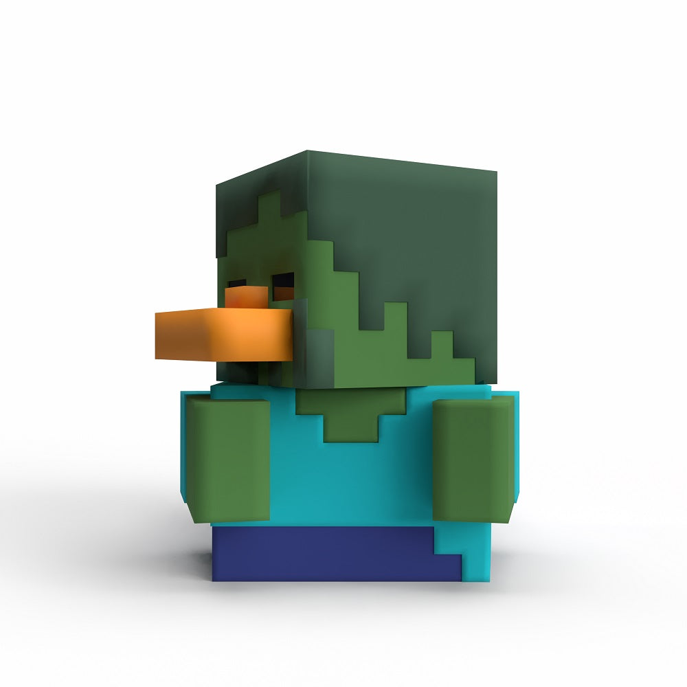 Numskull - TUBBZ Canard de bain - Minecraft - Zombie (Première Édition) - 9cm