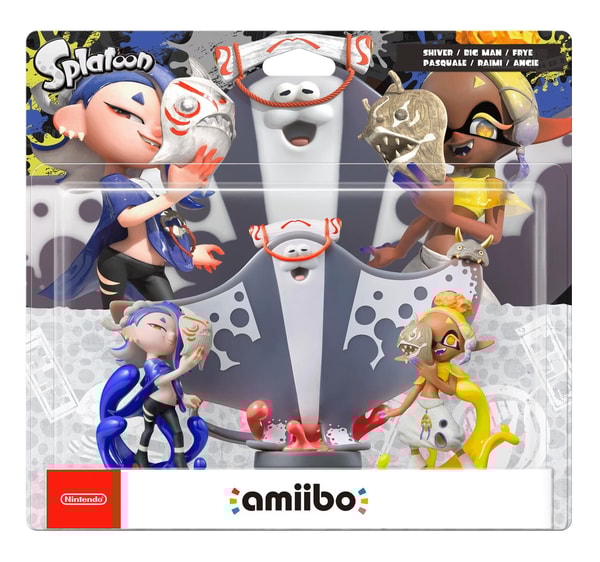 Amiibo 3-Pack Pasquale / Raimi / Angie - Splatoon Collection - flash vidéo