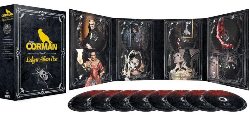 Roger Corman d'après Edgar Allan Poe en 8 films [Blu-ray]