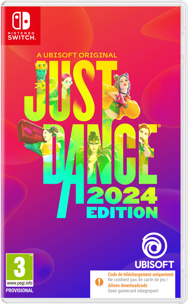 Just Dance 2024 Edition (Code-a-in-box)Digital - flash vidéo
