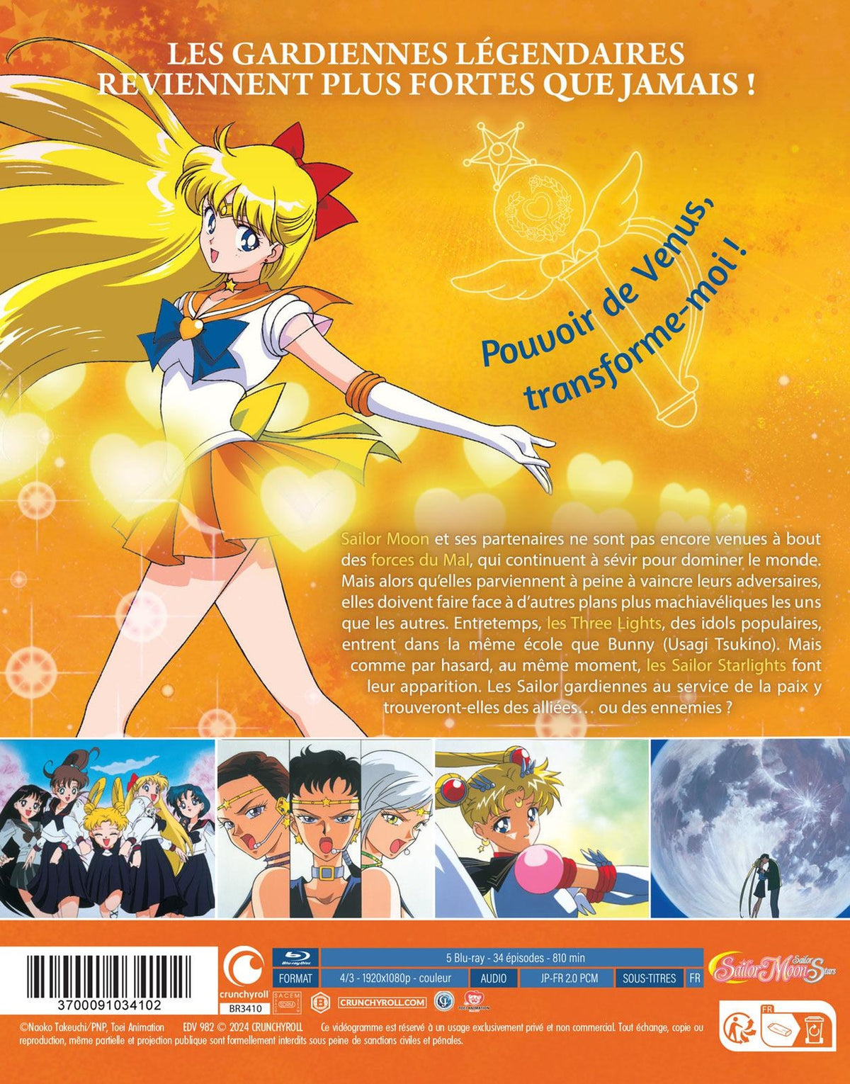 Sailor Moon Sailor Stars - Intégrale Saison 5 [Blu-ray]